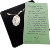 SPECIAL Saint Sebastian Lacrosse Pewter Medal Gift Set, Bulk Order of 37