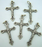 Crucifix Christ Mary Child Cross Rosary Center Lot 10