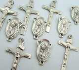 Crucifix Mary Child Rosary Center Piece and Cross Lot Of 10