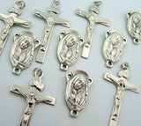 Crucifix Mary Child Rosary Center Piece and Cross Lot Of 10