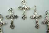 Crucifix Cross Rosary Center Piece Grapes & Leafs Lot 5
