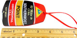 Southernmost Point Buoy Replica Ornament Wooden Key West Christmas Tree Decoration, 4 inch