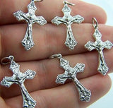 Crucifix Cross Rosary Center Piece Grapes & Leafs Lot 5