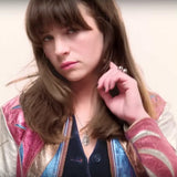 St Christopher Pendant Necklace Britt Robertson wore in Girlboss Trailer