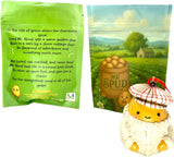 Irish Potato Ornament Resin Mr Spud Christmas Tree Decoration in Resealable Gift Bag Souvenir of Ireland
