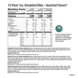 Paw Patrol Breakfast Mini Bites, 12 Packs, Assorted Flavors