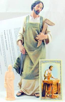 Saint Joseph Home Seller Deluxe Gift Set w Large & Small Statue, Card, Instuctns