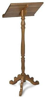 Solid Oak Carved Wood Lectern 43" Church Chapel Quality Pulpit Stand Gift by MRT