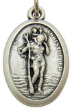 St Christopher Travel Protection Saint Medal with Stainless Steel Chain by Westman Works