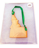 Idaho Wooden Christmas Ornament Boxed Gift Handmade in the U.S.A.