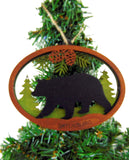 Gatlinburg Tennessee Christmas Tree Ornament Wooden Gift Boxed
