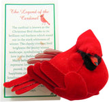Westman Works Cardinal Decor with Clip Realistic Felt Bird Home Decoration Gift Boxed, 3 Inch