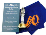 St Joseph Statue for Selling Homes Kit with Instruction Card and Burial Cloth Set