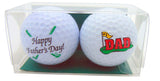 Happy Fathers Day Dad Golf Ball Gift Pack Set