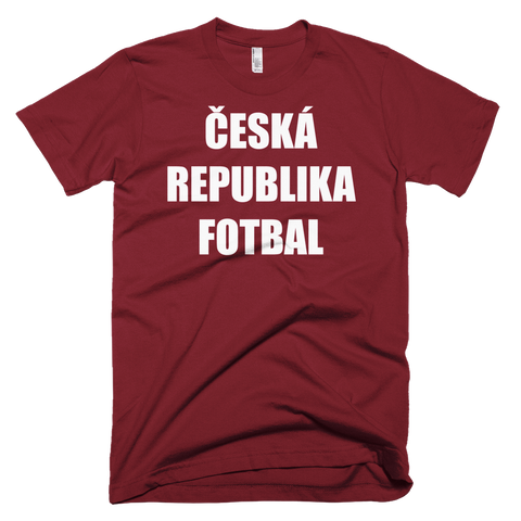 Czech Republic Football Soccer Short Sleeve T-Shirt