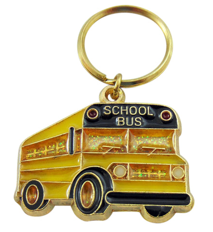 School Bus Key Chain Driver Appreciation Key Ring Gift