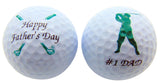 Happy Father's Day Set of 2 Golf Ball Golfer Gift Pack