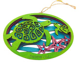 Destin Florida Ornament with Sea Turtle Wooden Christmas Tree Décor Boxed