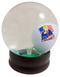 Donald Trump 2020 Waterglobe Golf Game President Golfer Globe