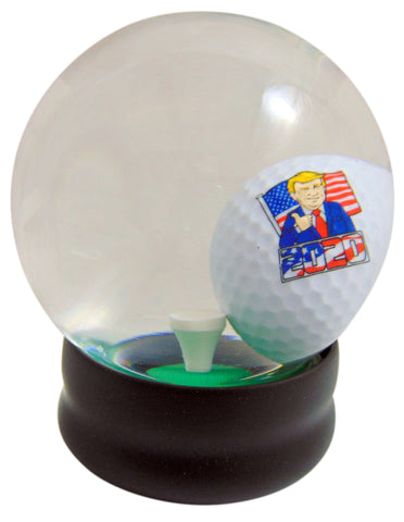 Donald Trump 2020 Waterglobe Golf Game President Golfer Globe