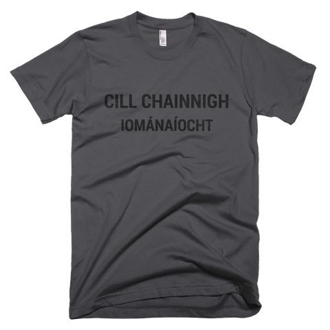 Kilkenny Hurling Short Sleeve Asphalt T-Shirt