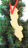 Sweden Wooden Country Christmas Ornament Boxed Wood Decoration Handmade in the USA