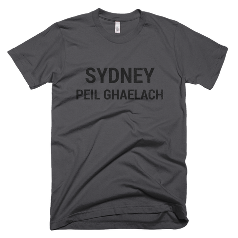 Sydney Gaelic Football Short Sleeve Asphalt T-Shirt