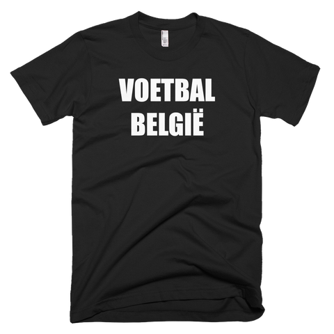 Belgian Football Soccer Short Sleeve T-Shirt