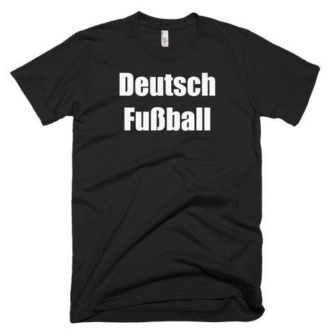 German Football Soccer Short Sleeve T-Shirt