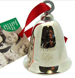 Its a Wonderful Life Bell Large Christmas Ornament Official Souvenir Keepsake from the Classic Movie