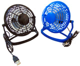 Mini USB Personal Desk Table Fan Portable Quiet Cooling, Set of 2