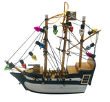 Pirate Ship Ornament Model Buccaneer Boat Christmas Tree Decoration