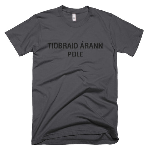 Tipperary Gaelic Football Short Sleeve Asphalt T-Shirt