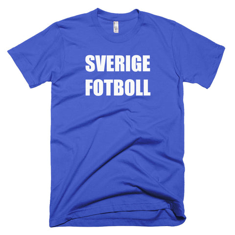 Sweden Football Soccer Short Sleeve T-Shirt