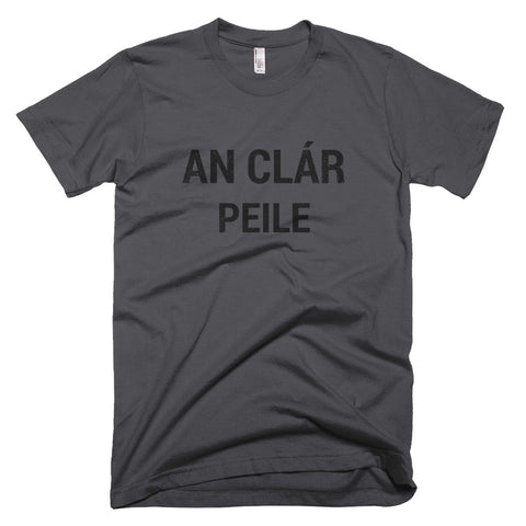 Clare Gaelic Football Short Sleeve Asphalt T-Shirt