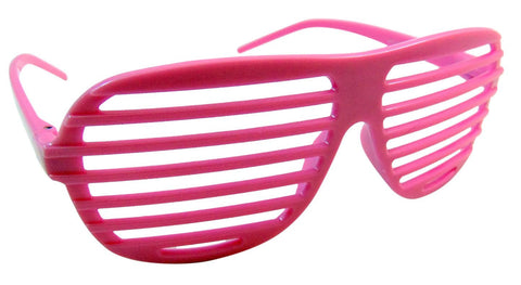 Pink Shutter Shades Glasses Celebrity Style Eyewear