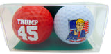 Donald Trump 45th President of the United States Novelty Golf Balls, Set of 2